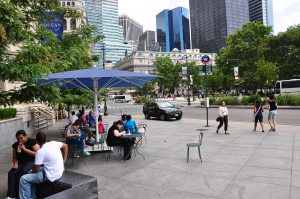 Restoration of Battery Place