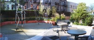 Myrtle Avenue Apartments Courtyard