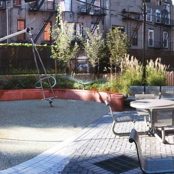 NV5 - Myrtle Avenue Apartments Courtyard