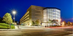 UMass Lowell South Campus Parking Garage