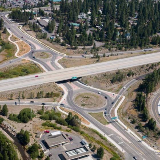 NV5 - I-80 at SR-89 Roundabout California