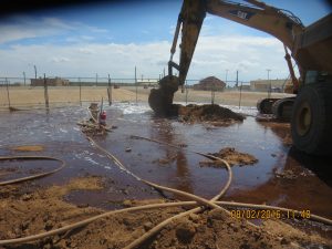 Air Force Base Jet Fuel Pipeline Spill