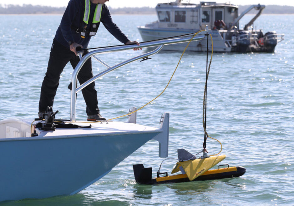 Geospatial Marine Survey Geophysical