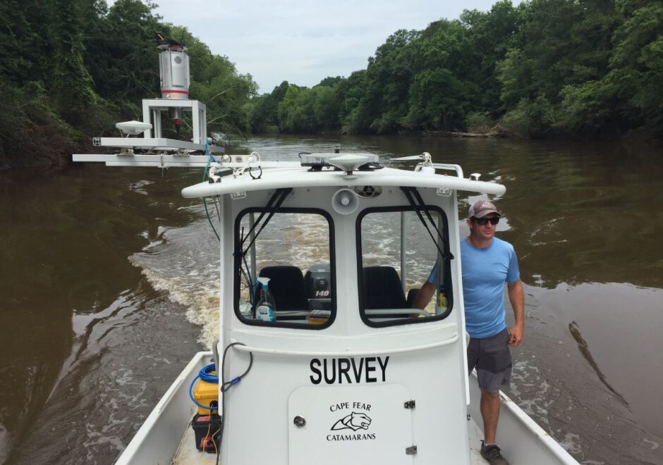 Hydrospatial Echo Laser front Geospatial