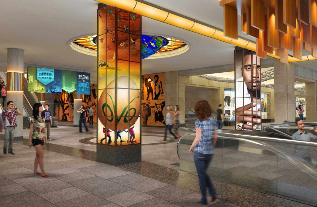 Boardwalk Hall Lobby and Museum Renovation, Audio Video & Video Wall Systems Design