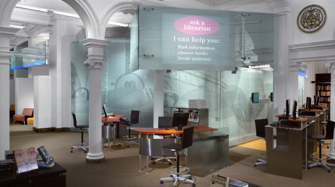 Carnegie Library in Oakland main branch, Pittsburgh, PA