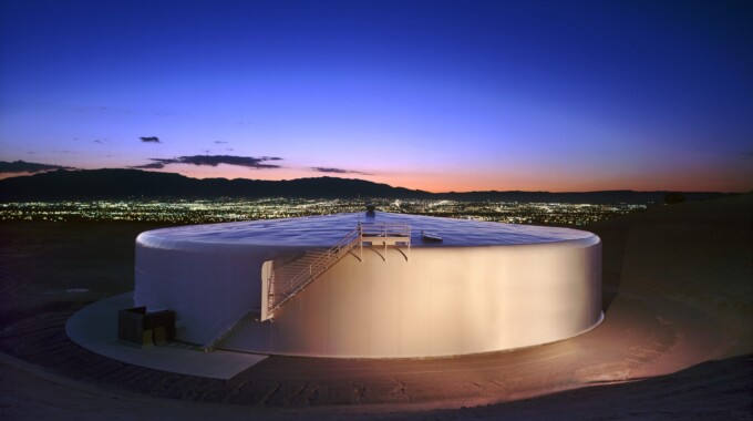 College Pump Station, Zone 4W Reservoir, and 36″ Transmission Line