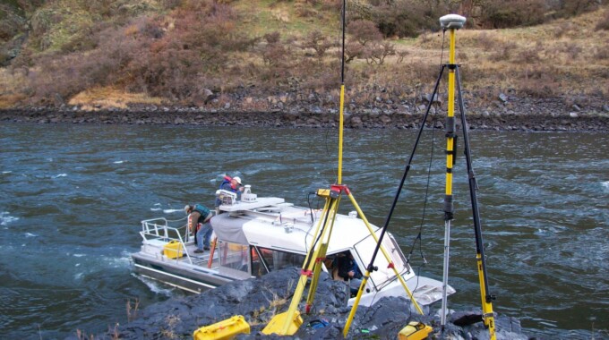 USFS, Hells Canyon Boat Launch Design Project Topographic and Bathymetric Survey Services