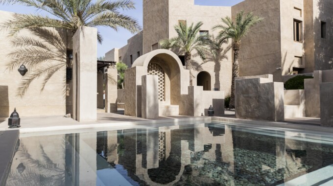 The newly renovated Bab Al Shams resort is opening it's doors again.
The Water Well.
Antonie Robertson/The National Bab